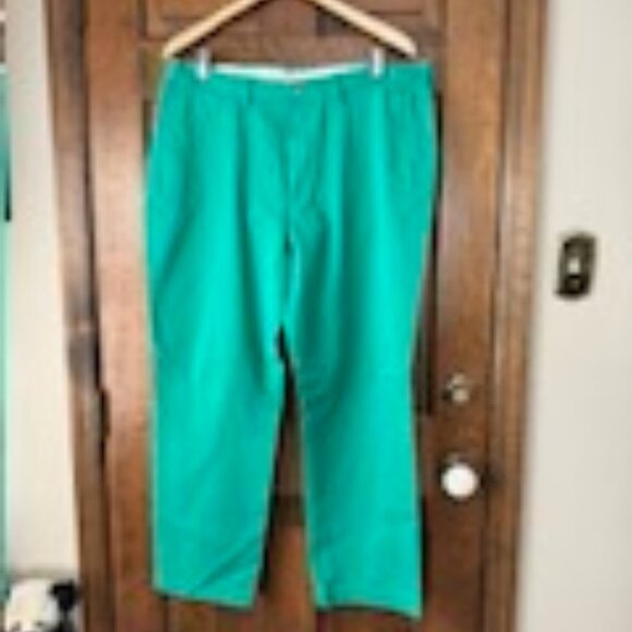 #1 Polo by Ralph Lauren Green Chino Pants 36W x30L